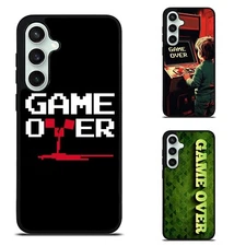 For Samsung A12 A13 A14 A15 A16 A54 A71 Aesthetic Game Over Anti scratch Cover