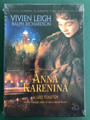 Anna Karenina (DVD + Slipcover) 1948, Vivien Leigh, MINT, SEALED, Ohio seller