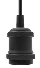 Ceiling Rose Flex Hanging Brass Chrome Black Pendant Lamp Holder Light Kit 