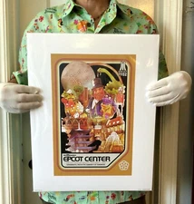 "Epcot Center 1982" Art Print (2017 D23 Expo) Disney Parks