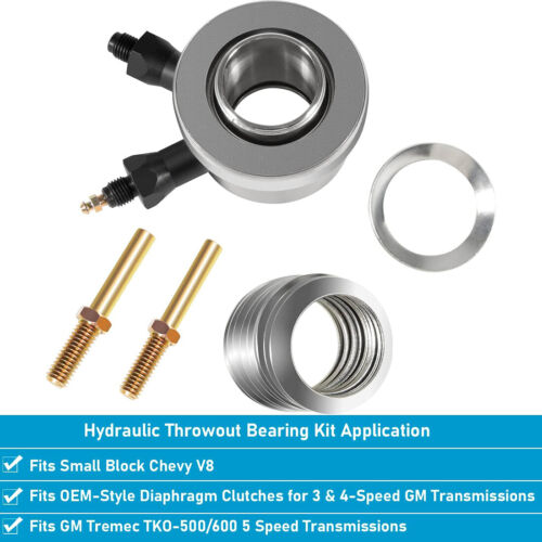 for Chevy GM Stock Clutch Transmissions Hydraulic Throwout Bearing Kit 910-25610 - Picture 4 of 16
