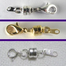 Custom Magnetic Clasp CONVERTER - Choose Color and other Options - Handmade USA