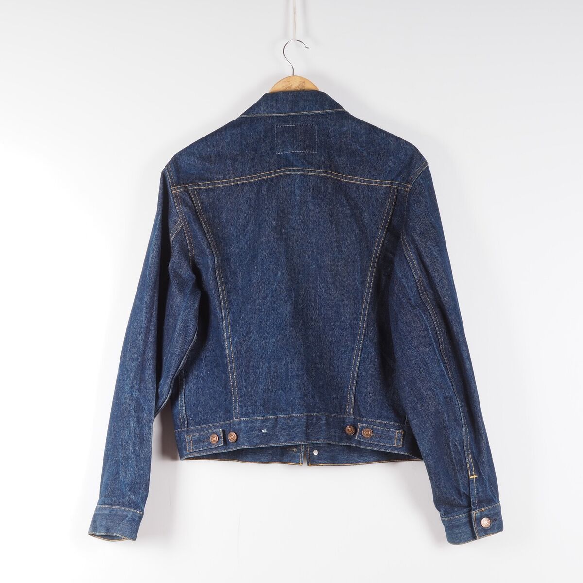 Levis Big E Men's Vintage Lot 557 XX Denim Jacket made in Levis Big E Men's Vintage Lot 557 XX Denim Jacket made in