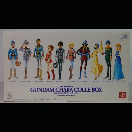 Colección Gundam Personaje Chara Set de 10 kits modelo 1/20 Amuro etc.. Nuevo - Imagen 1 de 6