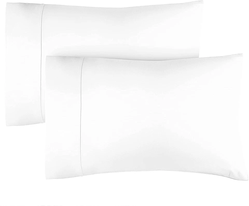 400 Thread Count 2 Pillowcase Set, 100% Cotton Soft Pillow Covers by CGK Linens - Image 3 of 3
