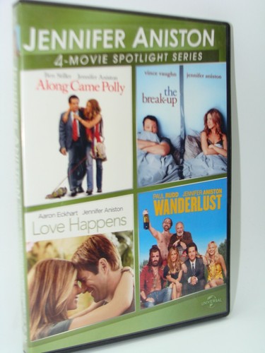 DVD Jennifer Anniston 4 movies in one pack used - 第 1/3 張圖片