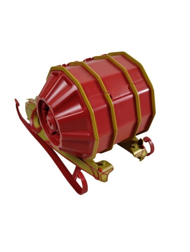 Cinemark Red One Design Santa Sled Popcorn Bucket Collectible - Picture 8 of 9