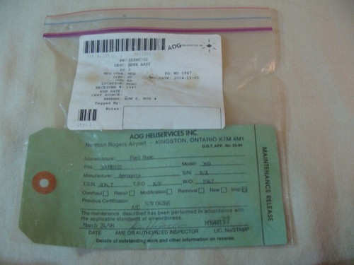 Conjunto de manguera de sistema de combustible Hughes 369 Series H & MD500 369H8102 - Imagen 12 de 17
