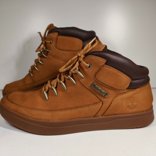 Timberland Mens Euro Sprint Hiker Davis Square Wheat Ankle Boots Size UK 11.5