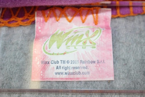 WINX CLUB Rainbow Fleece Blanket Purple 2004 120x160cm Europe Exclusive RARE HTF - Bild 14 von 15