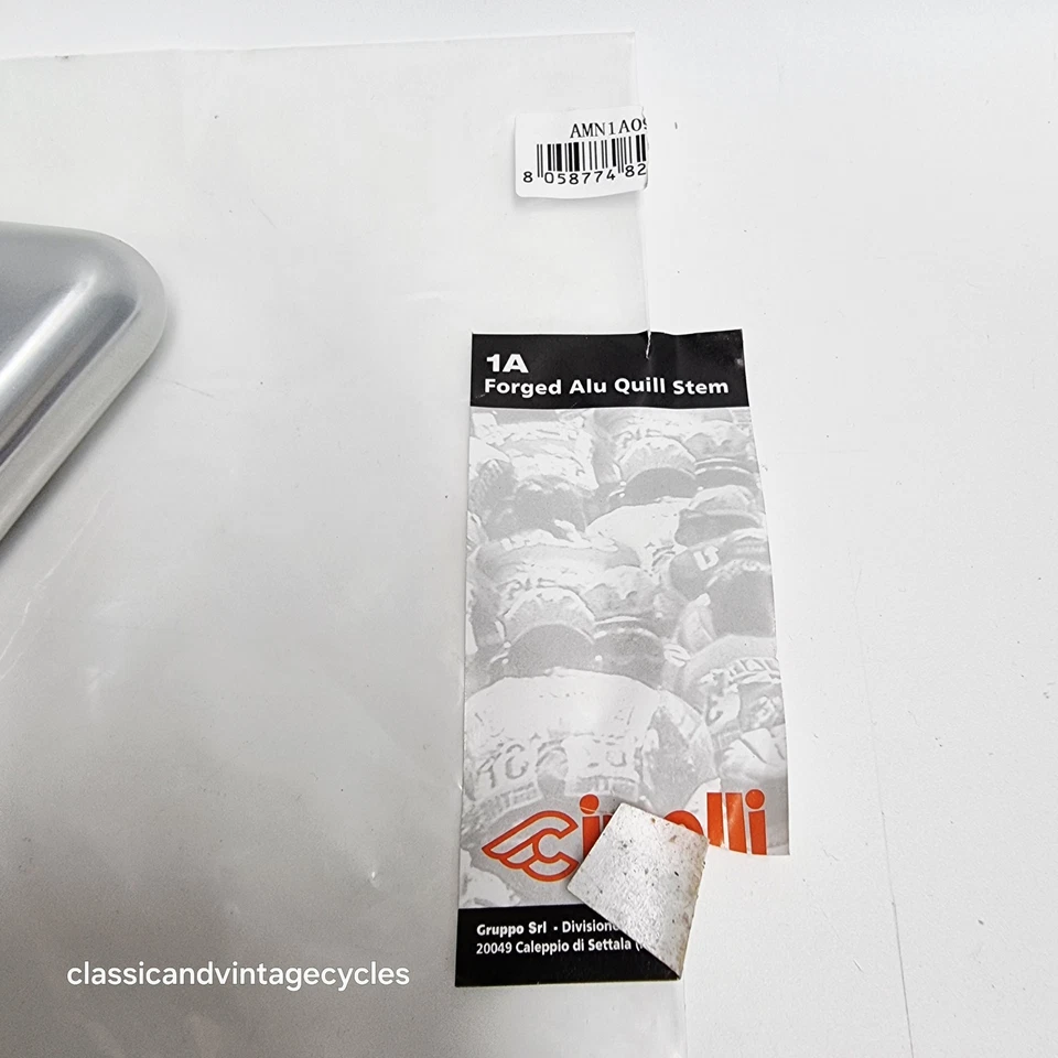 NOS Cinelli 1A 1” One Inch Quill Alloy Stem 90mm Length x 26mm Diameter - Image 2 of 3
