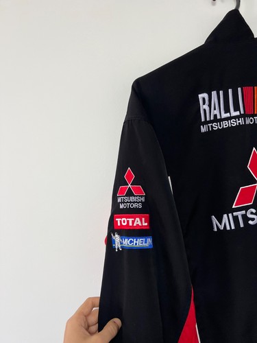 Vintage Mitsubishi Motorsport Racing Jacket Formula 1 Rare F1 Mens sz XL-XXl - Picture 9 of 21