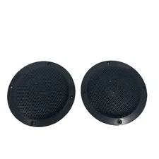 Pair Guzare GS-4001B 4” Waterproof Speakers Black #U0543 (AR)
