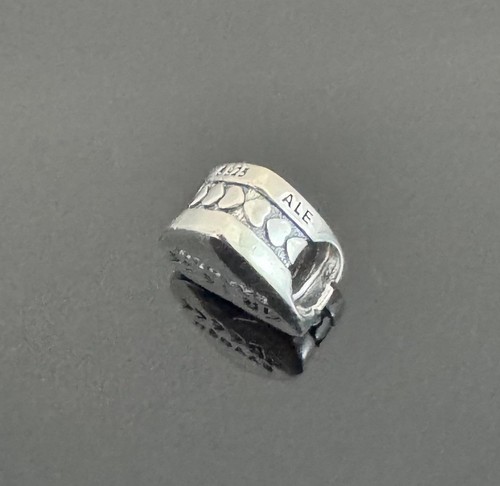 Rare Pandora Greece 🇬🇷 Country Greek Flag Heart Charm Exclusive Alternate - Bild 6 von 9