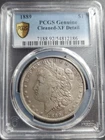 1889 Morgan Dollar PCGS VF Detail Cleaned