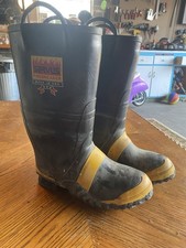 Servus FireFighter Made in USA Steel Toe Boots Men's 12 Wide