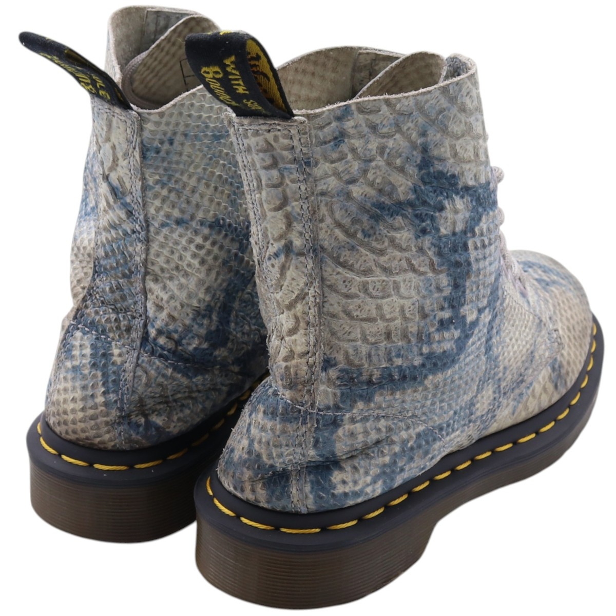 Dr. Martens Snake Pattern Python Pattern 8 Hole B… - image 2