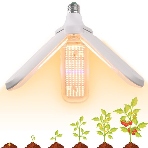 150W LED Grow Light Bulb - Full Spectrum Plant Growing Lamp Indoor Plants 414 LE