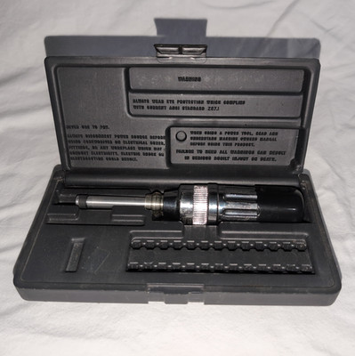 57035 Klein Tools Piece Torque Limiting Screwdriver Set W/ Storage Case