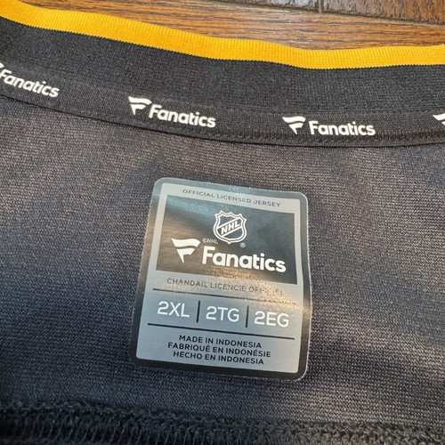 Patric Hornqvist Jersey Mens 2XL Pittsburgh Penguins Stitched Fanatics Home - Picture 7 of 11
