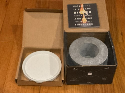 Used Flikr Fire Pit Handman In Tennessee USA Includes Bottom Tray With Boxes