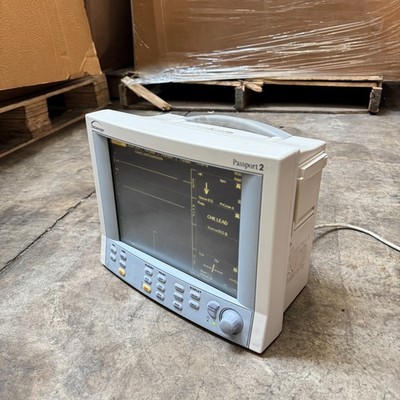 Datascope Passport 2 Patient Monitor 0998-00-0170-0014A Medical Equipment