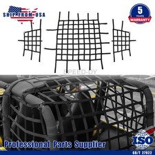 For Jeep Wrangler 97-06 Tj Cargo Restraint System Roof Mesh Trunk Net Cover Kit