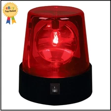 3 Inch Rotating Red Flashing Beacon DJ Strobe Light 360 LED Emergency Warning