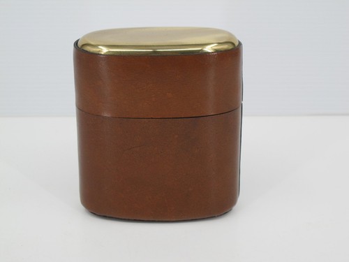 Gabriella CRESPI (1922-2017) - Seltenes Lederetui um 1980 Rarität !!! - Bild 1 von 12