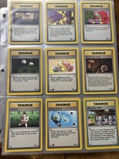 Vintage Pokemon WOTC Era Cards - You Pick - Trainers / Energy - Different sets