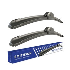 OEM QUALITY 24"  19" Premium All-Seasons Stable And Quiet Windshield Wiper B...