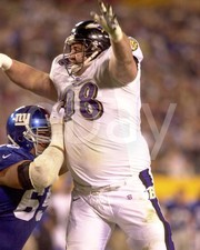 Tony Siragusa, Baltimore Ravens, color 8 x 10 photo.   (BK13)