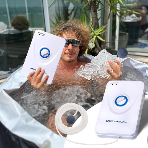 Ozone Generator for Cold Plunge Tub Ice Bath with Timer Generator...