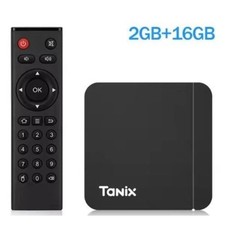 Tanix W2 Smart TV Box Android 11 Amlogic S905W2 Dual Band WiFi 4K Media Streamer