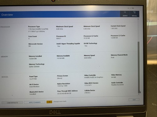Dell Latitude 5320 i7 11th 16GB RAM Win 11 512GB SSD Laptop Notebook PC U5 - Picture 8 of 15