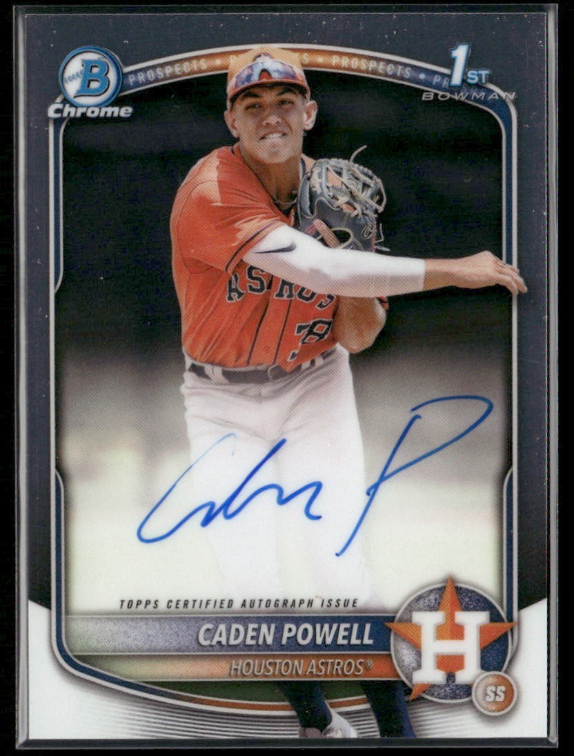 2025 Bowman Chrome Caden Powell Auto #CPA-CPO