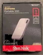 Sandisk Extreme 1TB Portable SSD (SDSSDE51-1T00-AW25) PLEASE READ DESCRIPTION! 