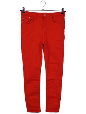 C&A Slim Jeans Damen Jeans Gr. DE 36 rot Casual-Look