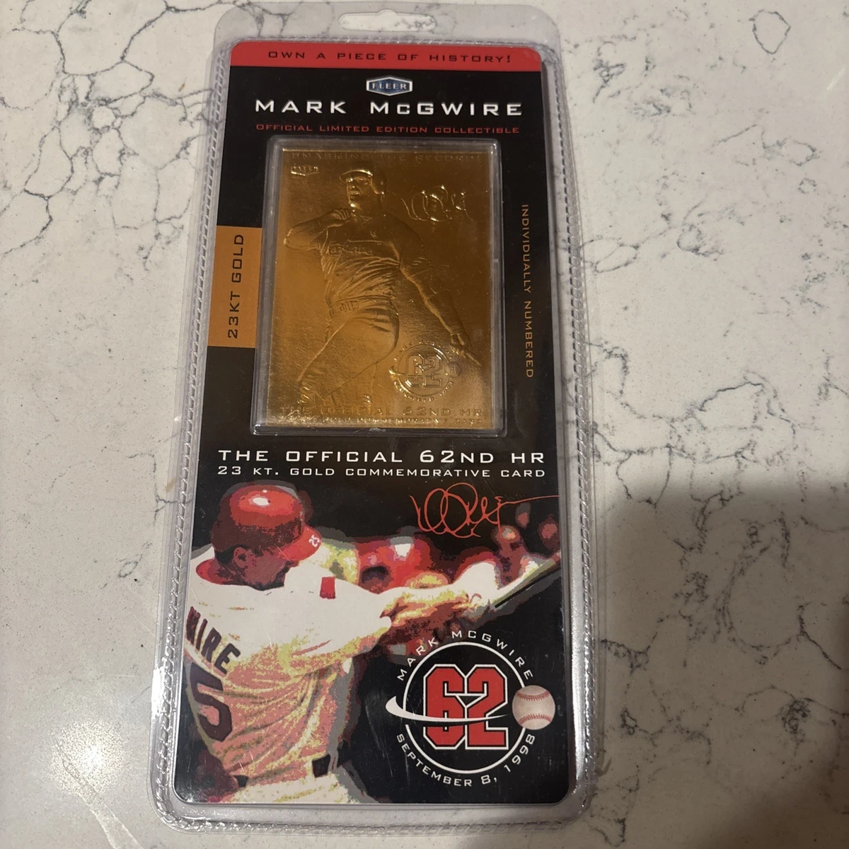 Mark Mcgwire 23 Kt Gold for sale | eBay