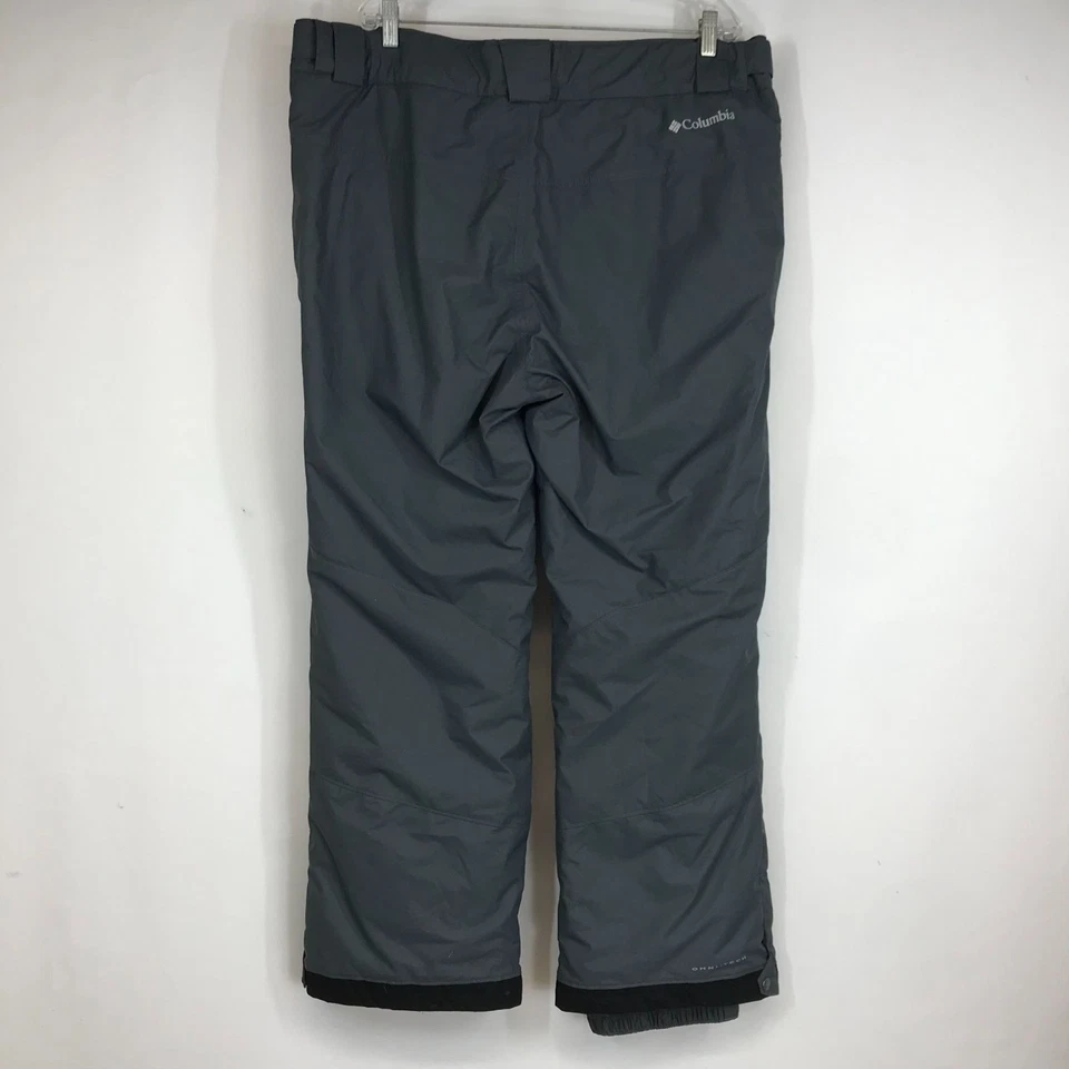 COLUMBIA - PANTALONES ESQUÍ NIEVE CINTURA AJUSTABLE OMNI-TECH GRIS XL HOMBRE - Foto 4 de 4