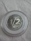 Scottsdale Mint 1/2 OZ Half Ounce 999 Fine Silver Round Bullion Coin Bar