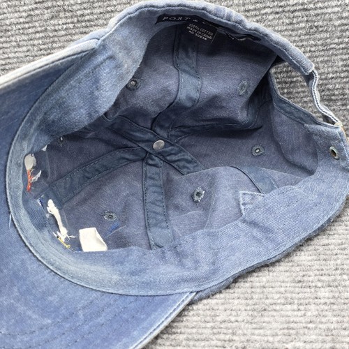 GLPYC Hat Cap Strap Back Blue Embroidered Nautical Flags Sailing Regatta Boating - Picture 8 of 10