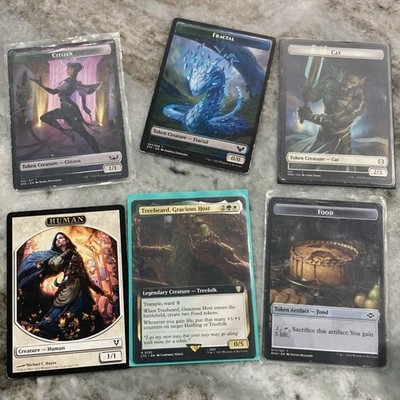 Commander Magic the gathering Gain Life Tree beard Gracious Host deck.