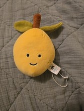Rare HTF Jellycat Fabulous Fruit Lemon NWOT Fast Shipping 