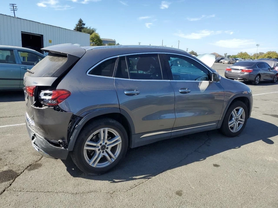 BLK RIGHT FRONT DOOR TRIM PANEL 2021 MERCEDES-BENZ GLA250 - Image 4 of 4