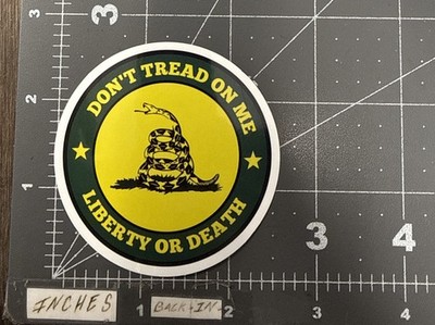 Don t Tread On Me Funny Adult Humor Sticker For Hard Hat Toolbox Ect Gloss21