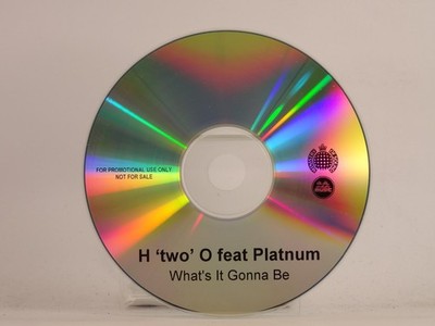 H 'TWO' O FT PLATINUM WHAT'S IT GONNA BE (B41) 1 Track Promo CD Single including