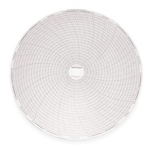 DICKSON C414 Circular Paper Chart, 7 day, 60 pkg 1PRV5