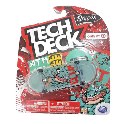 Tech Deck Steeze Series Skateboard Fingerboard ATM Click Hot Dog