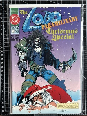 LOBO PARAMILITARY CHRISTMAS SPECIAL #1 JANUARY 1991 DC COMIC